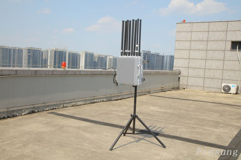 Equipo omnidireccional de supresión de 360 ​​grados. 