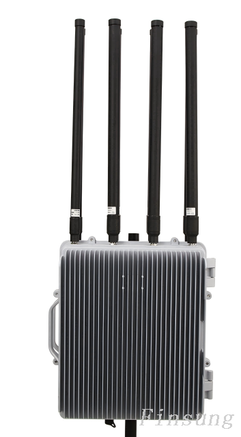 Bloqueador de drones omnidireccional de rango completo avanzado para vehículos aéreos no tripulados