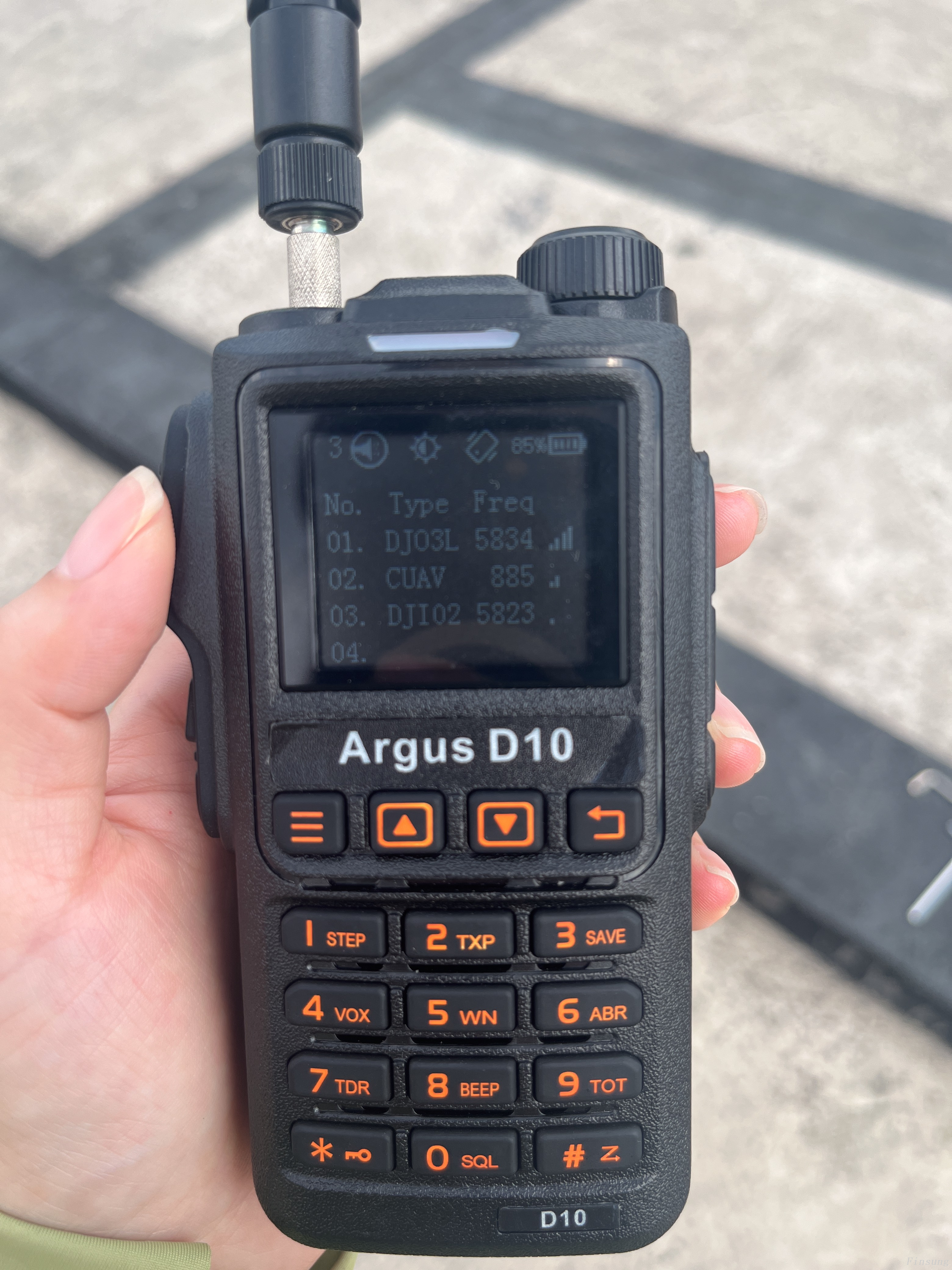 Detección de drones portátiles FSTH-PL280R