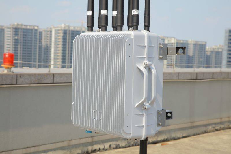 Bloqueador de drones omnidireccional de rango completo avanzado para vehículos aéreos no tripulados