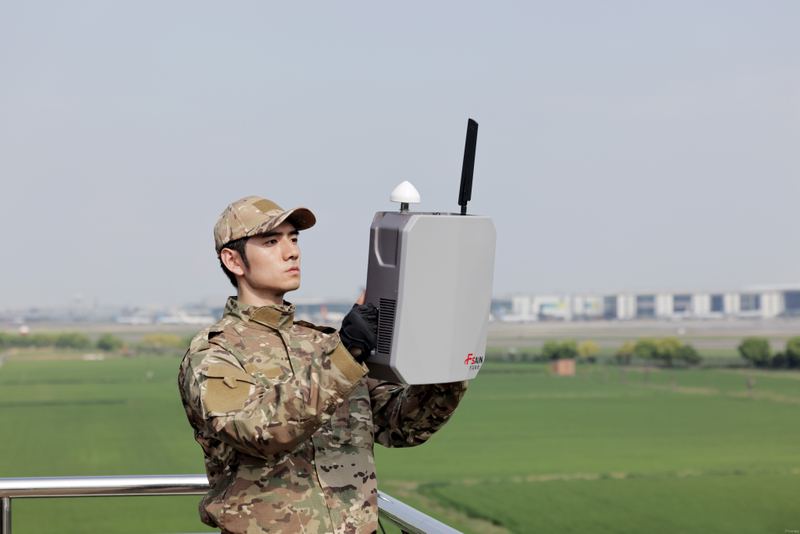 Jammer anti escudo UAV portátil