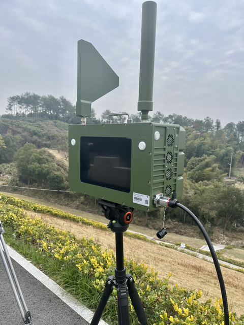 Sistema portátil de detección y contramedidas de drones